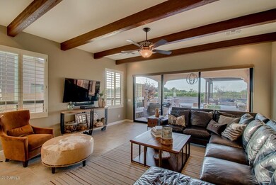 Great Room with beam ceiling