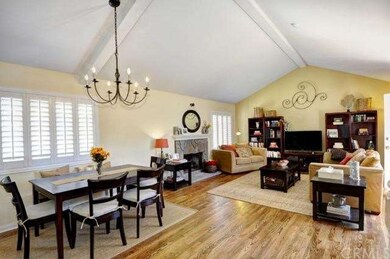 Great room including dining area