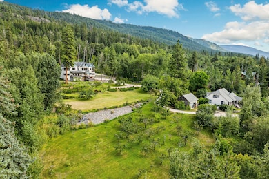 Aerial view of property and showing both the Main Residence and Homestead Residence