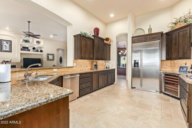 Knotty Alder custom cabinets & doors.