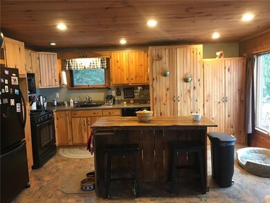 A nice warm kitchen, window to right...