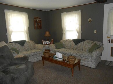 Living room on right side of Duplex