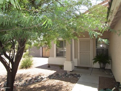Front Entry with Sunscreens