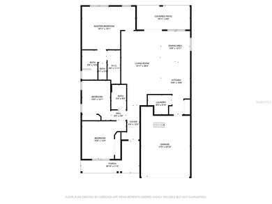 Floor Plan with Estimated Dimensions