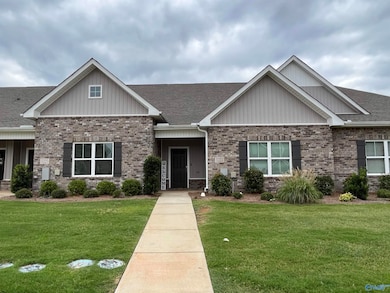 Low maintenance brick & vinyl siding exterior