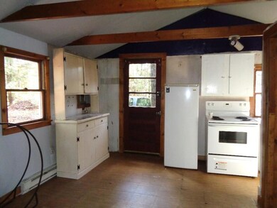 Entry and kitchen area