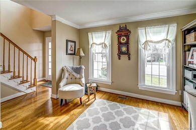 Hardwoods in almost entire home! Living room/ offi