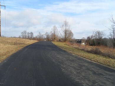 Paved Street in front of Lot
