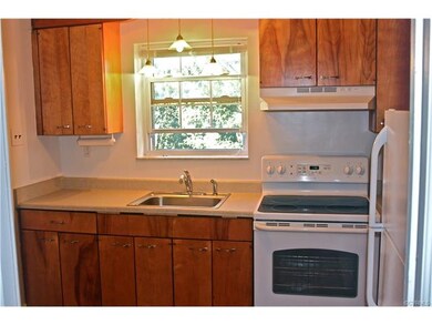 Updated kitchen with new sink, new cabinet hard we