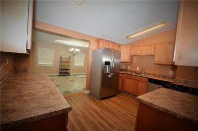 kitchen with SS appliances and lots of counter spa