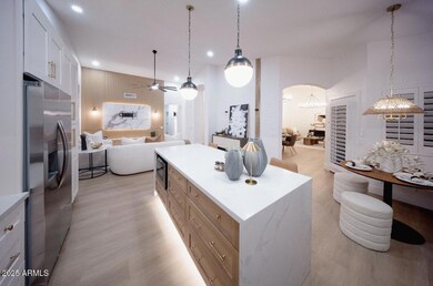 Kitchen, Nook, Family Room & Living Room