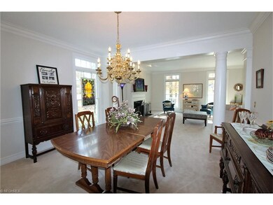 Formal Dining Room Open to Living Room