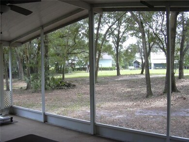 Northeast view from screened porch
