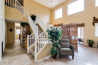 Entry way to Formal living and dining