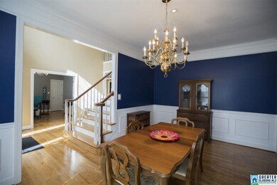Beautiful molding and room to accommodate large fu