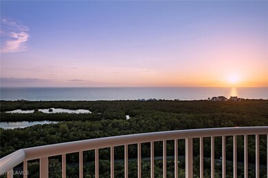 Sunset view from the balcony