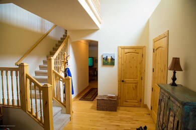 Welcoming entry with coat closet