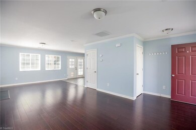 Half bath conveniently located off of family room