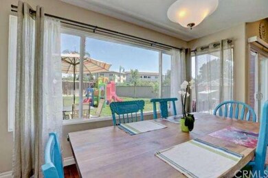 Another view of the dining room looking out to the