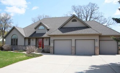 Level concrete driveway