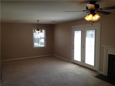 New lighting in living room and dining room. 