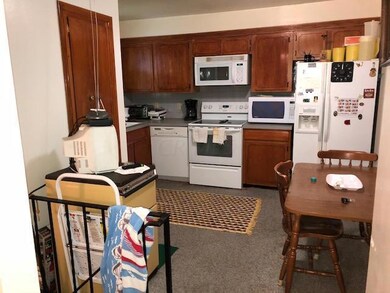 Kitchen with stair
