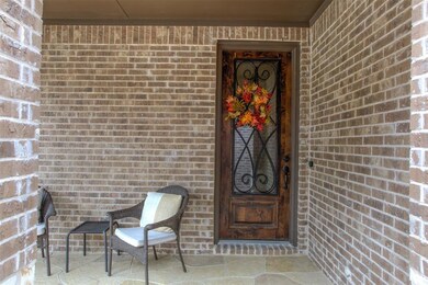 Covered front porch