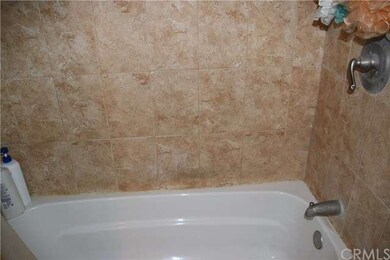 Newer tub and shower surround. 