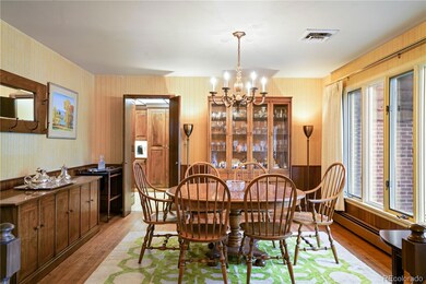 Dining Room next to foyer; door to kitchen beyond