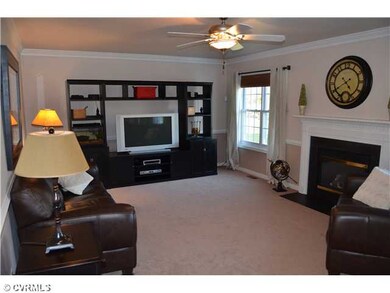 Den/Family/Great Room - Upgraded Carpet, Custom Bl