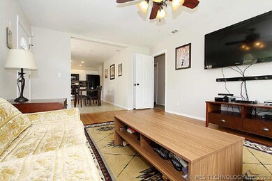 Open floor plan, great for entertaining.