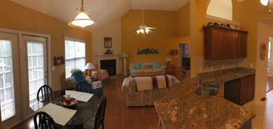 Kitchen, Breakfast Nook, Living Room