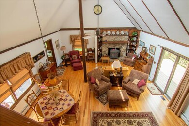 20 x 24 Great room taken from staircase is much la