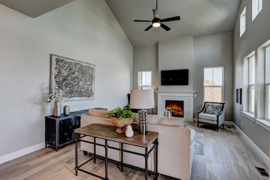 Living Room - Not Actual Home - Finishes May Vary