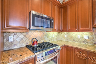 Beautiful Stainless Steel Appliances and Granite c