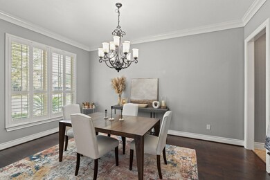 Formal dining off the front entry