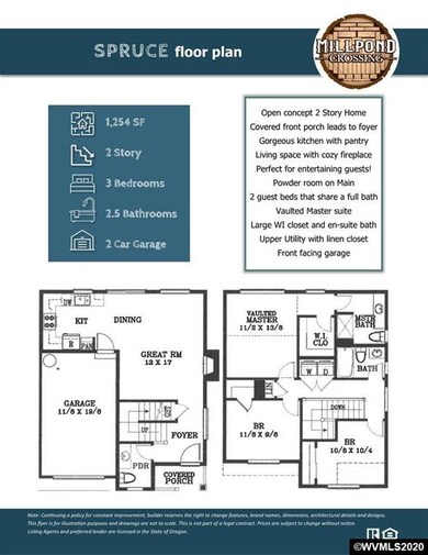 Photos are of a previously built home and for example only. Actual colors/features will vary.