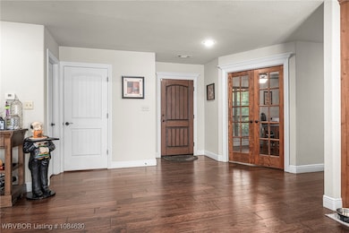 Interior front entrance to home