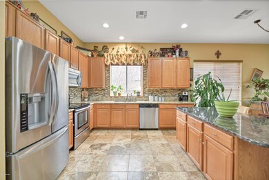 Kitchen with huge island