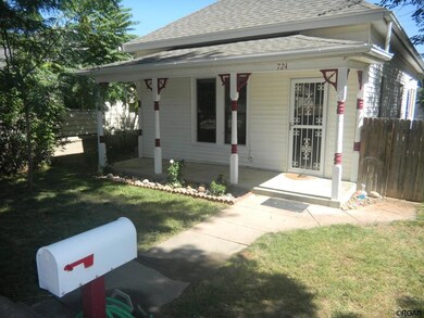 Front covered porch