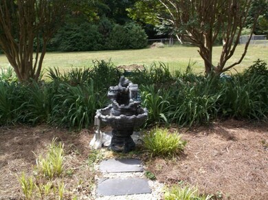 Fountain off Rear Patio