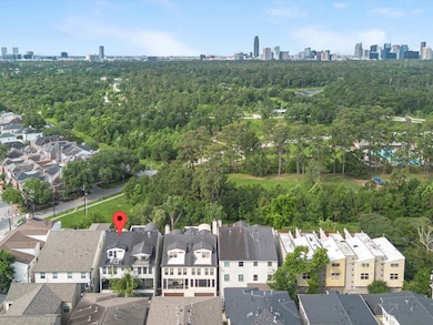 The home is as close to Memorial Park as is possib