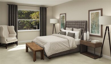Master Bedroom -  Image of furnished model