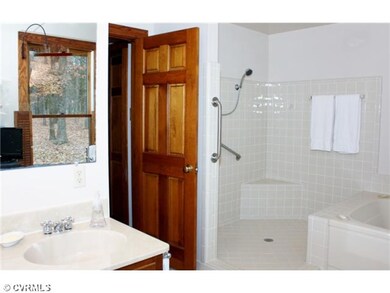 Master Bath/Spa - Open, oversized shower with dual