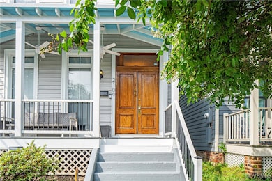 Doorway to property