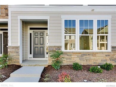 Photos from builder library, similar home.