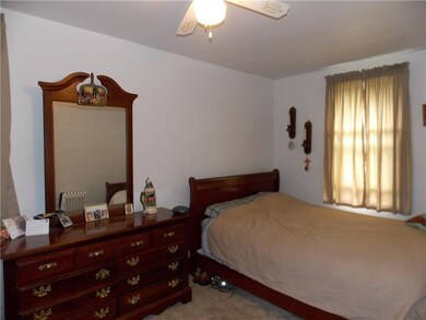 First floor master bedroom with powder room