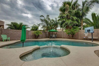Large pool and spa!