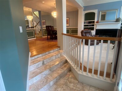 Enter at the second floor main living area and be