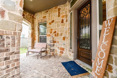 Approaching the front door you will see the brick